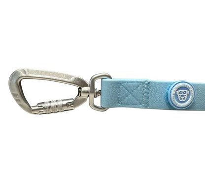 PVC BTactical™ Carabiner Clip Lead | Pastel Blue - The Bark Market