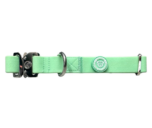 2.5cm PVC BTactical™ Collar | Pastel Green - The Bark Market