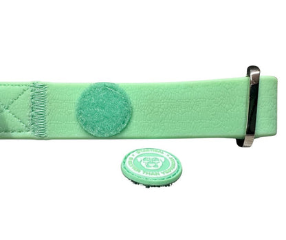 2.5cm PVC BTactical™ Collar | Pastel Green - The Bark Market