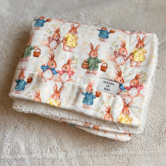 Bunny Tales Design Dog Snuggle Blanket - The Bark Market