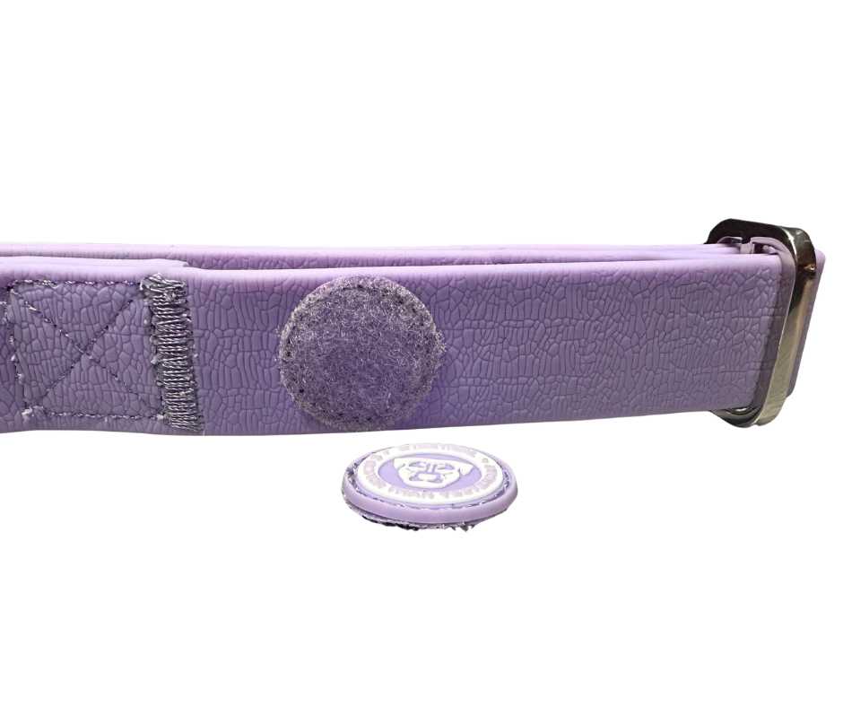 2.5cm PVC BTactical™ Collar | Pastel Purple - The Bark Market