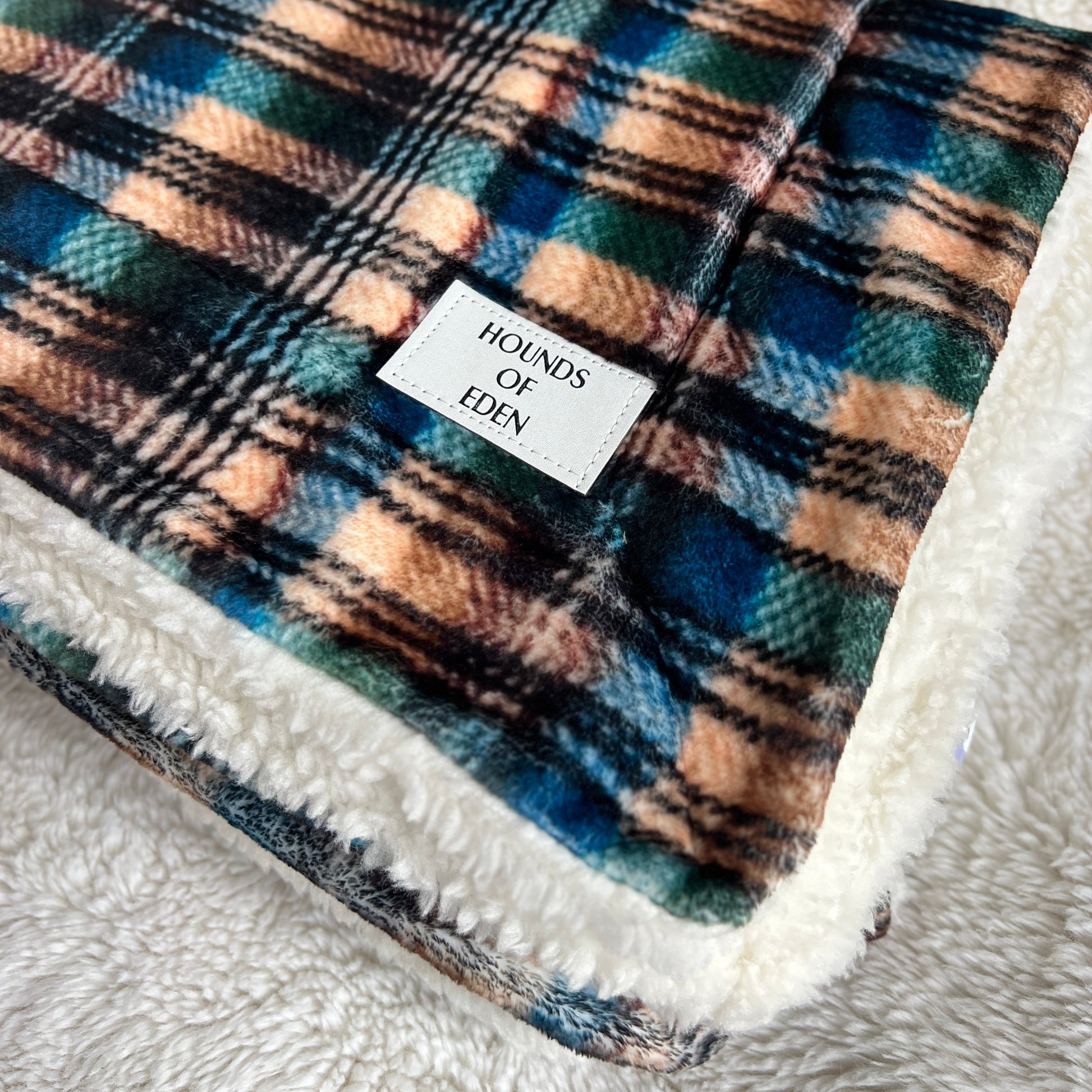 Oak Forest Plaid Snuggle Blanket - The Bark Market