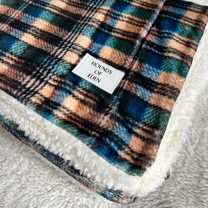 Oak Forest Plaid Snuggle Blanket - The Bark Market