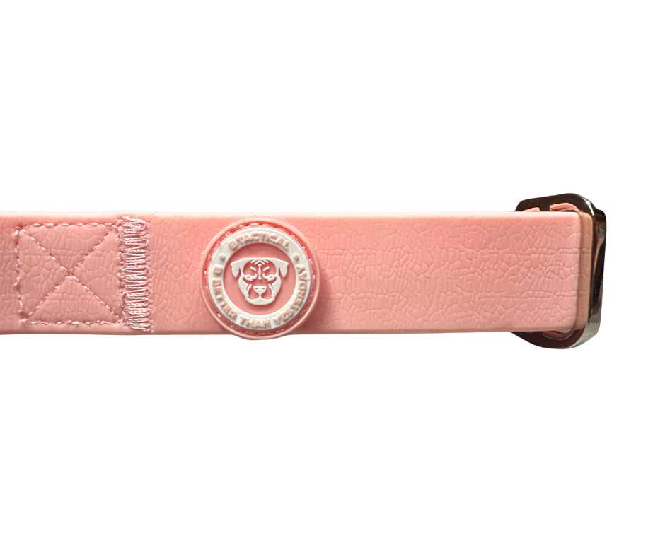 2.5cm PVC BTactical™ Collar | Pastel Pink - The Bark Market
