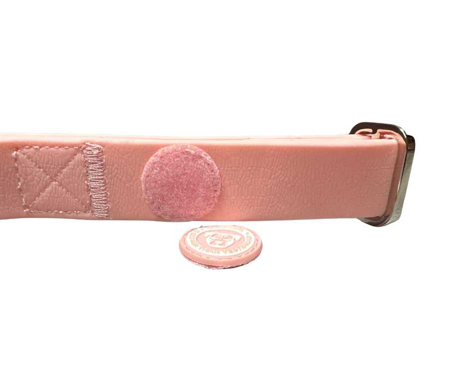2.5cm PVC BTactical™ Collar | Pastel Pink - The Bark Market
