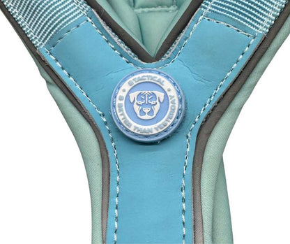 The 2.5cm BTactical™ Slip on Harness | Pastel Blue - The Bark Market