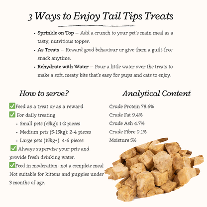 Salmon Swoon - 100% Freeze-Dried Salmon Treats | Pure & Natural | Tail Tips UK | 50g pack