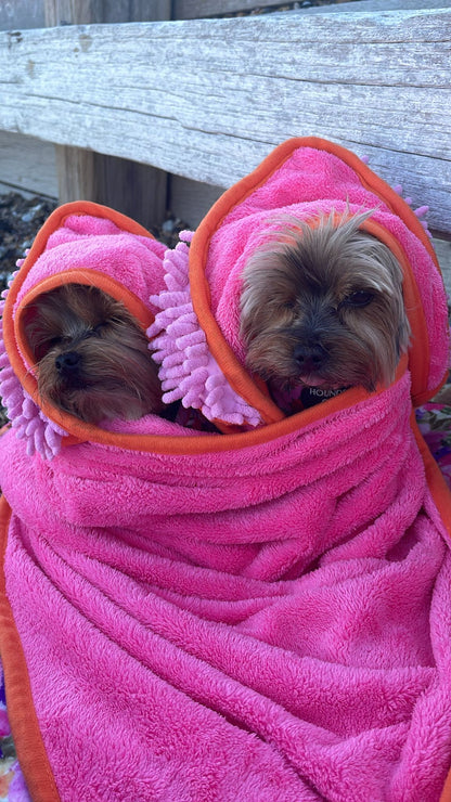 Florentina - Dog Towel + Carry Bag - The Bark Market
