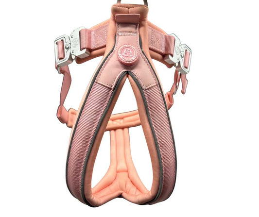 The 2.5cm BTactical™ Slip on Harness | Pastel Pink - The Bark Market