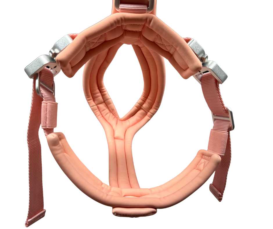 The 2.5cm BTactical™ Slip on Harness | Pastel Pink - The Bark Market