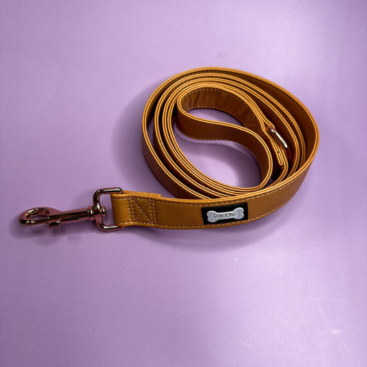 Alfresco Pup vegan leather 5ft dog lead - The Bark Market