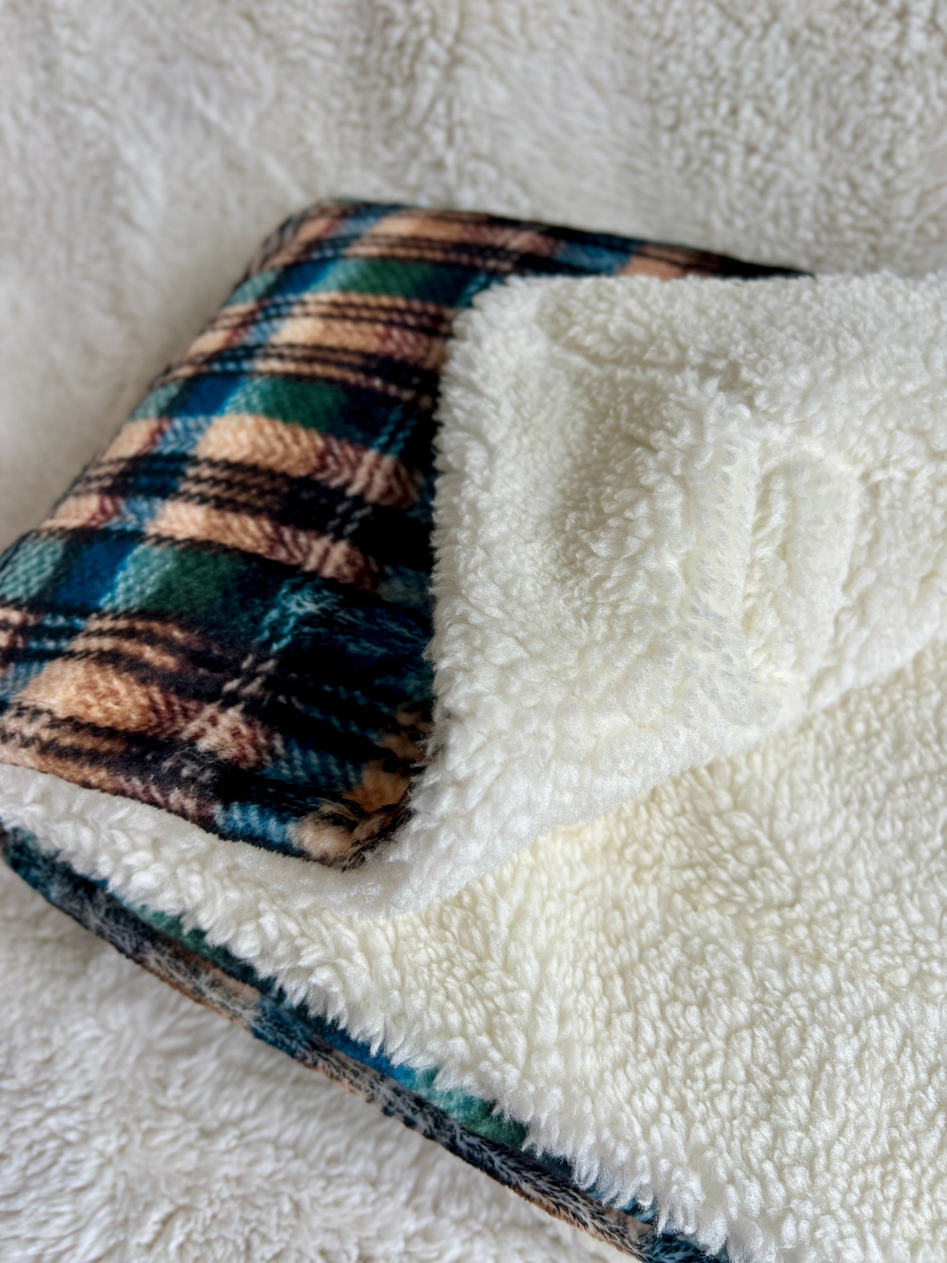 Oak Forest Plaid Snuggle Blanket - The Bark Market