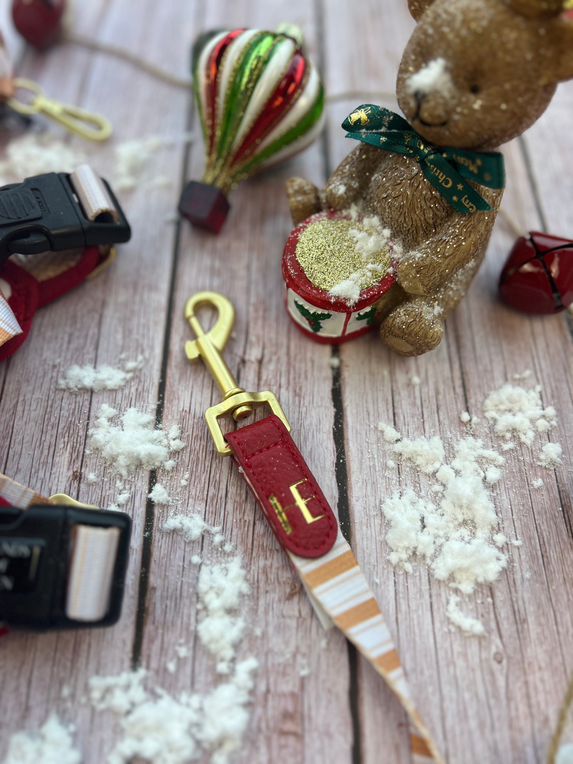 Harrold + Hattie Bears Leather Dog Lead - The Bark Market