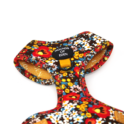 Retro Bloom Dog Harness (XXS & XS) - The Bark Market