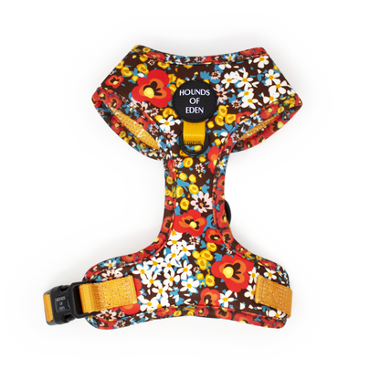 Retro Bloom Dog Harness (XXS & XS) - The Bark Market