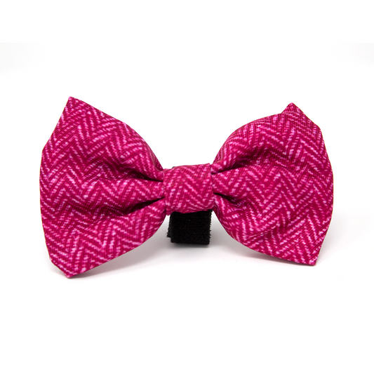 'Bella' Tweed Effect Bow Tie - The Bark Market