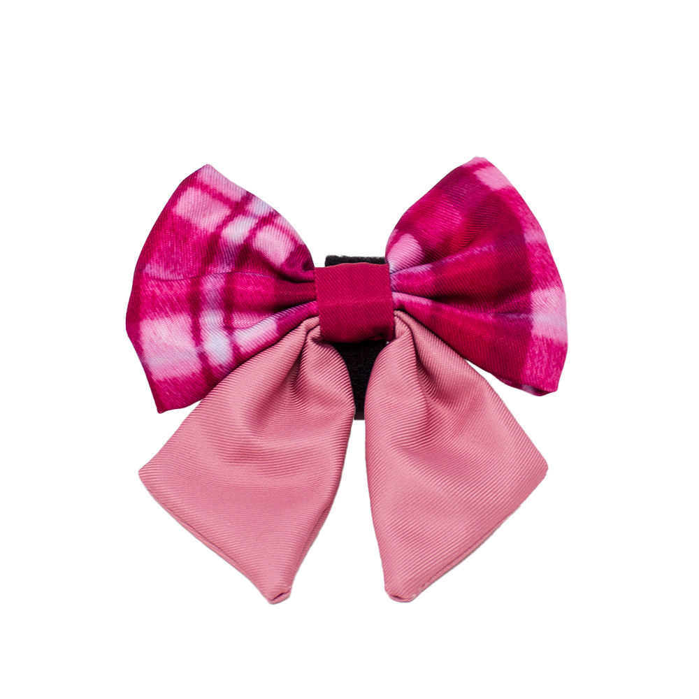Rose Berry Plaid - Adjustable Dog Harness (XXS-XS) - The Bark Market