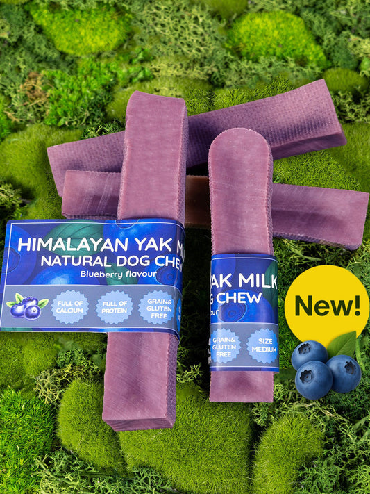 Blueberry Yak Dog Chew - The Bark Market