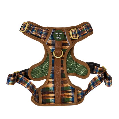 Oak Forest Plaid Supaw Strong Lite™ Dog Harness (XS-XL)