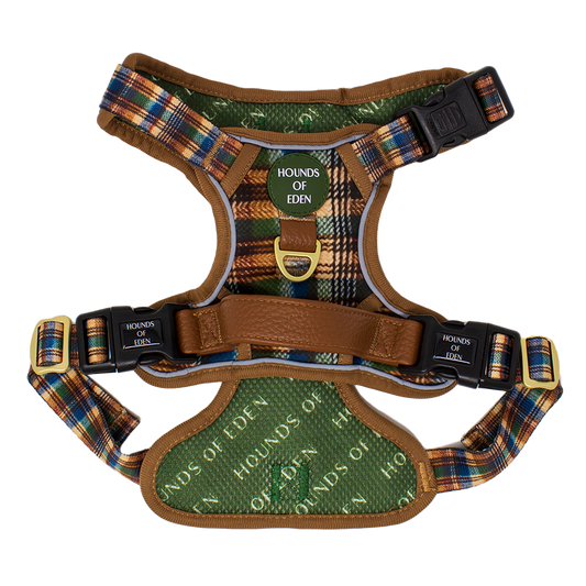 Oak Forest Plaid Supaw Strong Lite™ Dog Harness (XS-XL) - The Bark Market