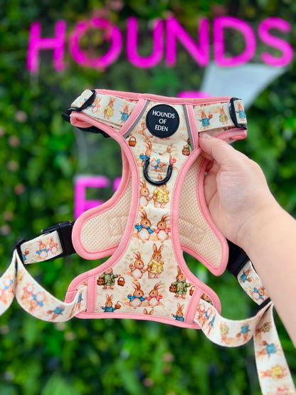 Bunny Tales - Pink, Dog Supaw Strong™ Lite Harness (XS-XL) - The Bark Market