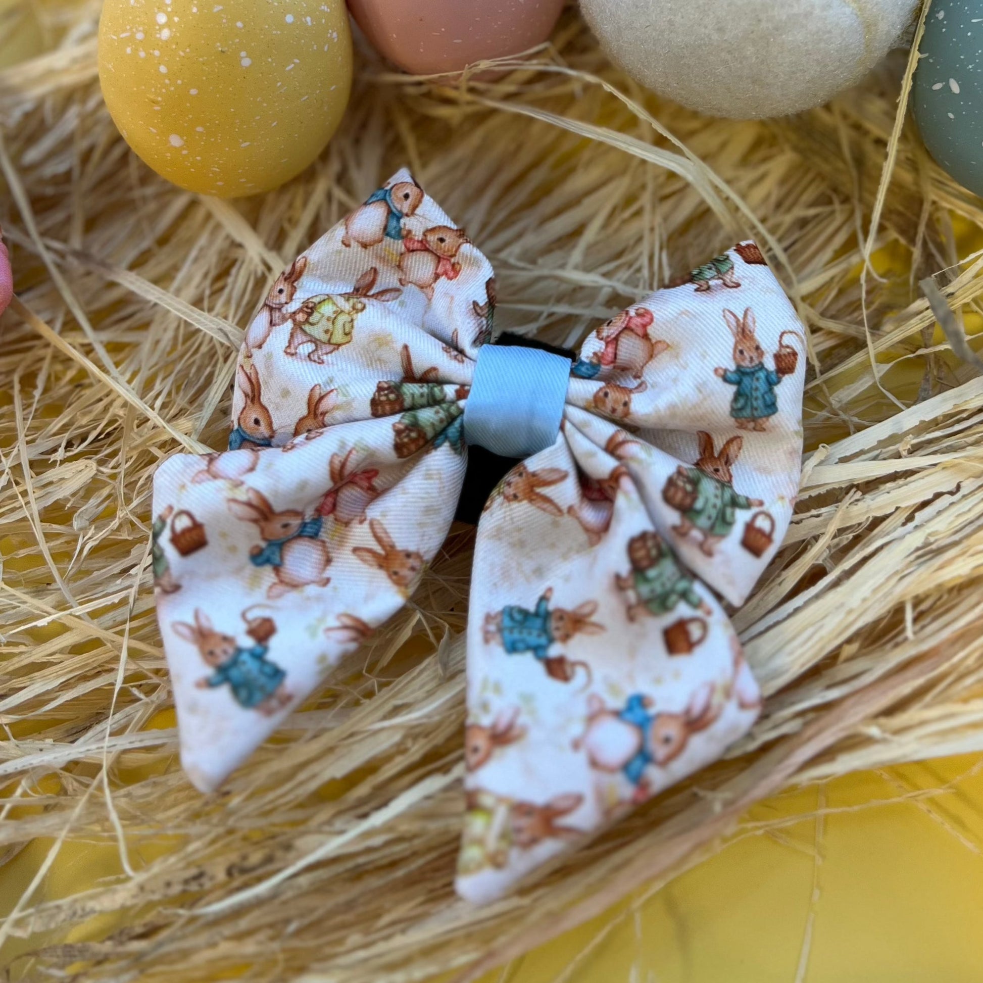 Bunny Tales - Blue, Sailor Bow Tie - The Bark Market