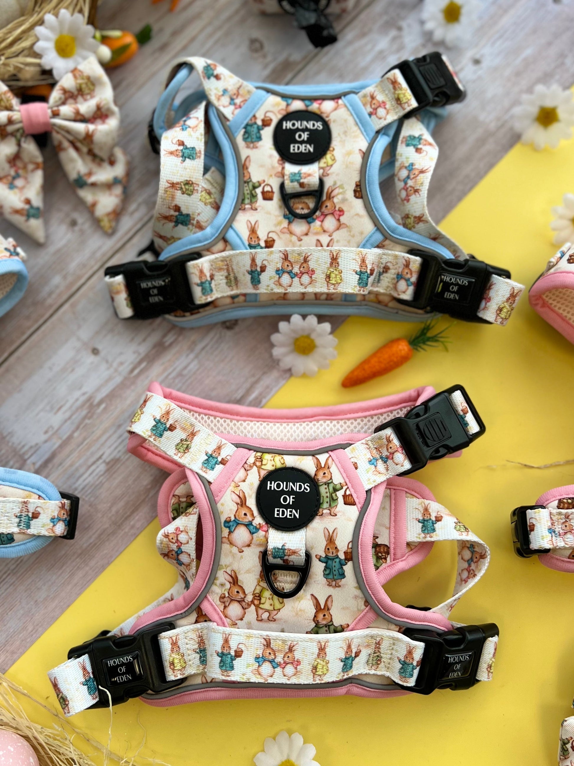 Bunny Tales - Blue, Dog Supaw Strong™ Lite Harness (XS-XL) - The Bark Market