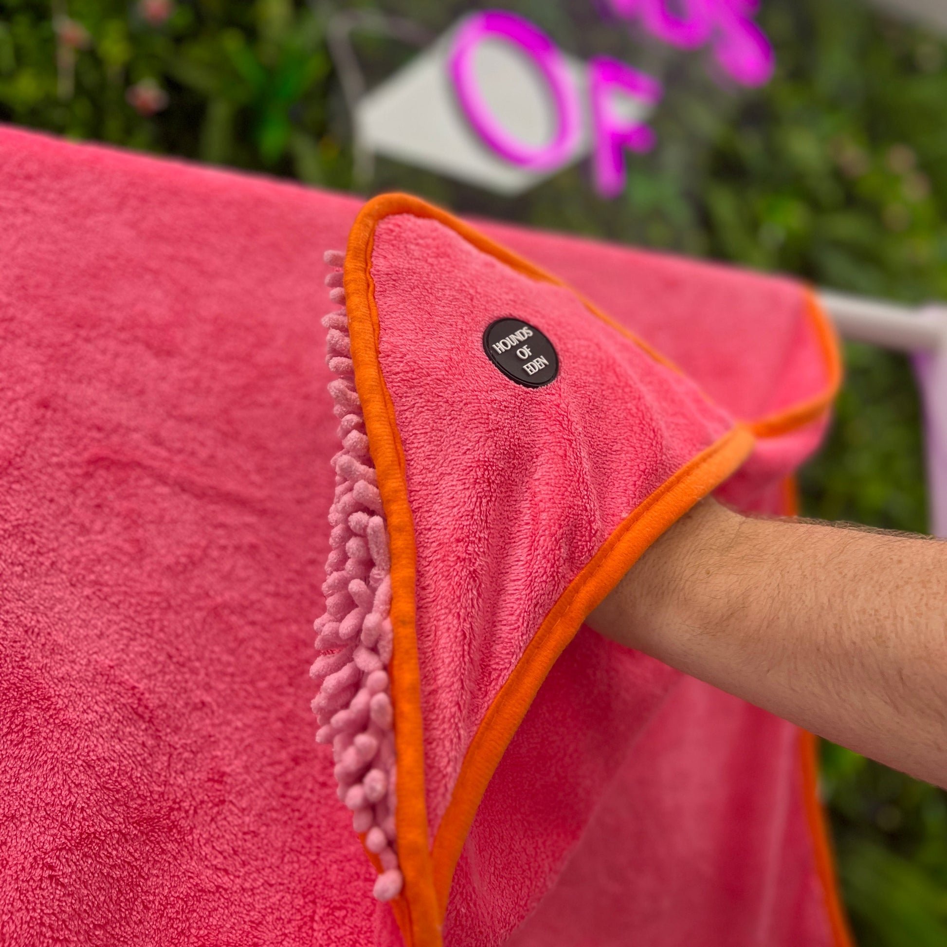 Florentina - Dog Towel + Carry Bag - The Bark Market