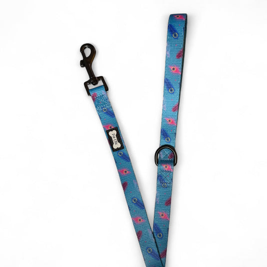 Power Peacock 5ft Dog Lead – Strong, Stylish & Made to Match - The Bark Market
