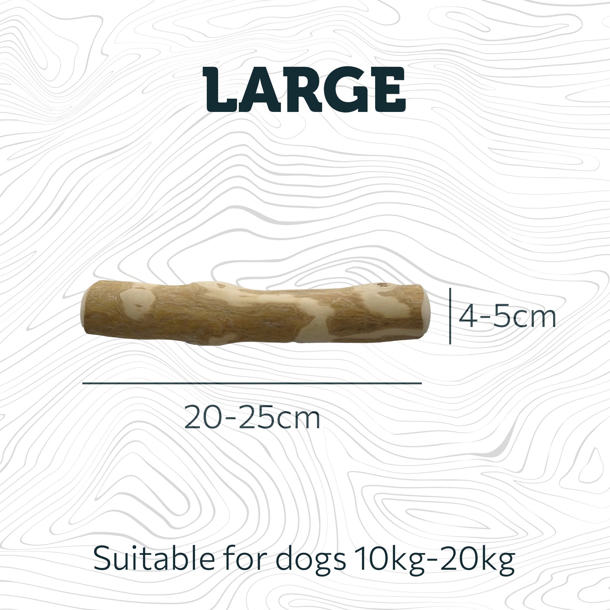 Natural Coffee Wood Dog Chews - The Bark Market