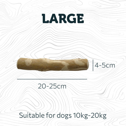 Natural Coffee Wood Dog Chews - The Bark Market
