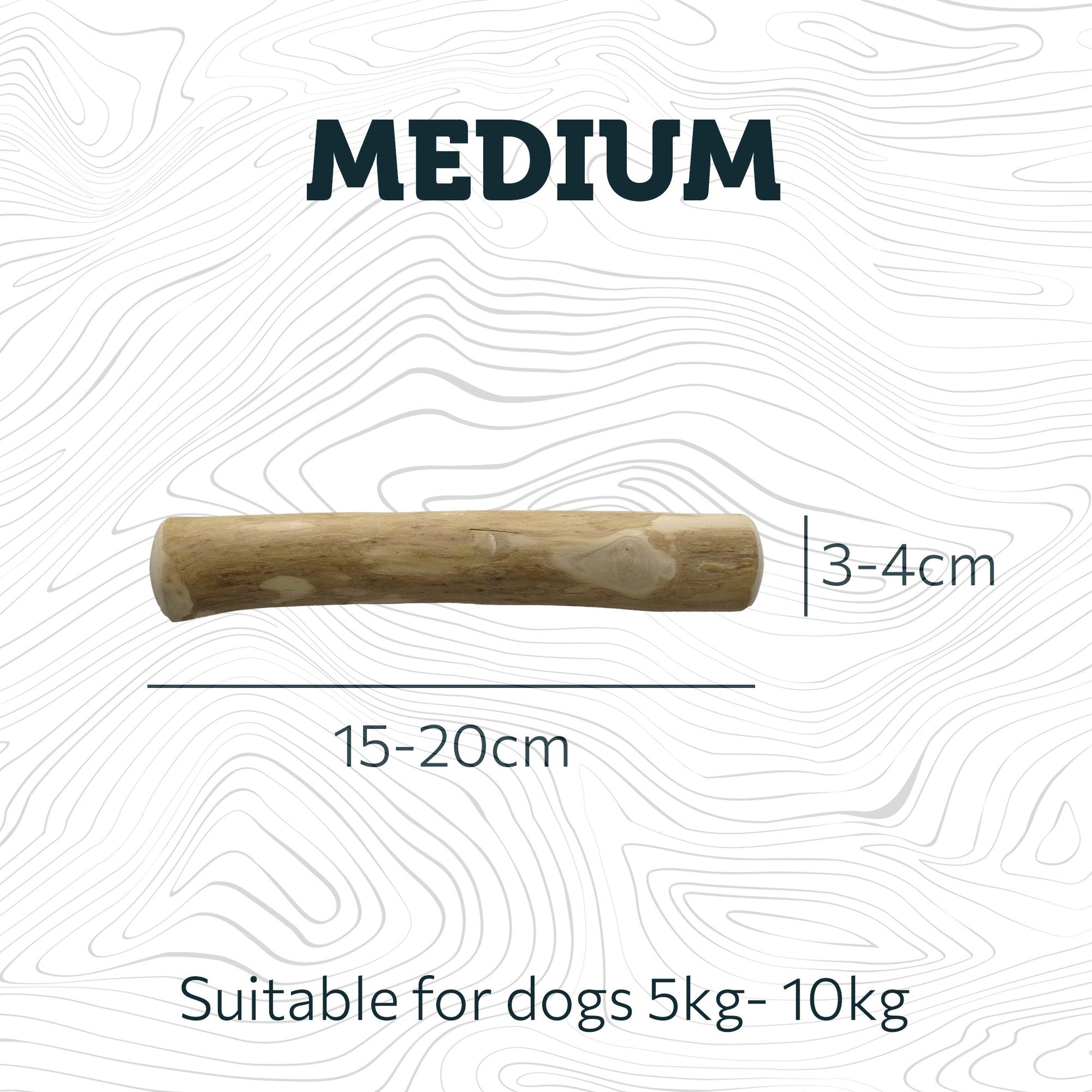 Natural Coffee Wood Dog Chews - The Bark Market