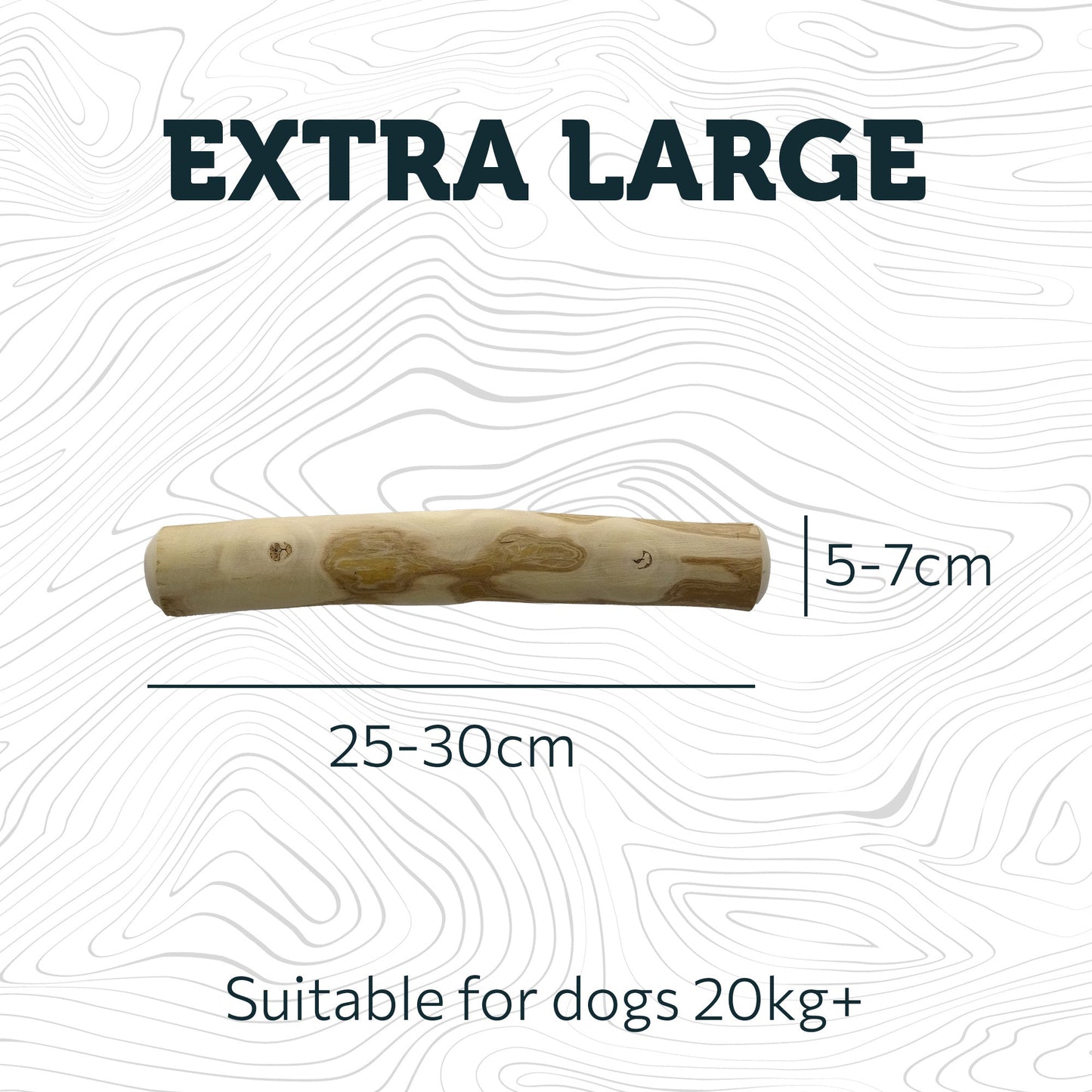 Natural Coffee Wood Dog Chews - The Bark Market