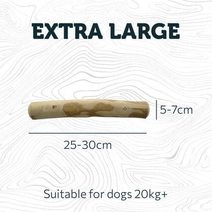 Natural Coffee Wood Dog Chews - The Bark Market