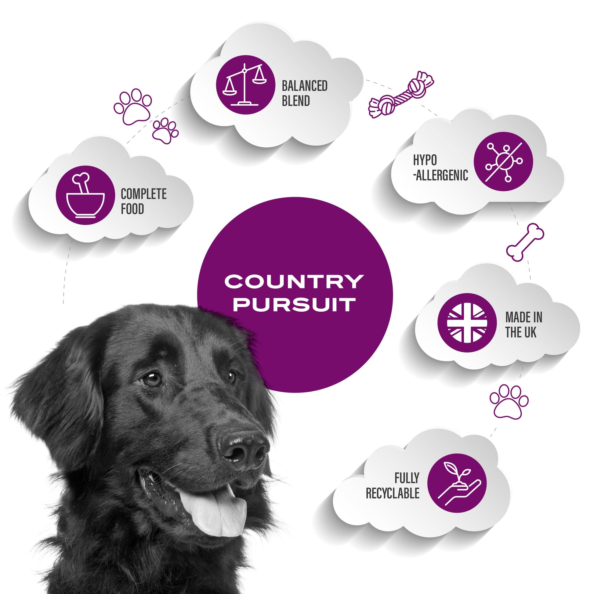 Country Pursuit Lamb, Rice & Tripe - Premium Range - The Bark Market