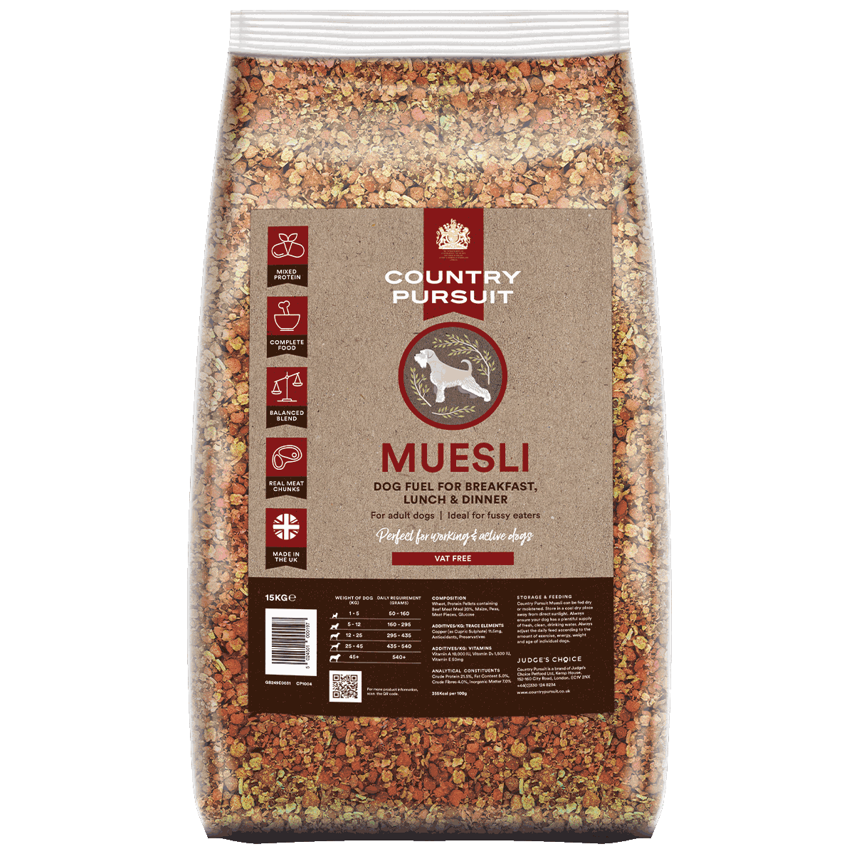 Muesli Moist Mix Adult Dry Dog Food - The Bark Market