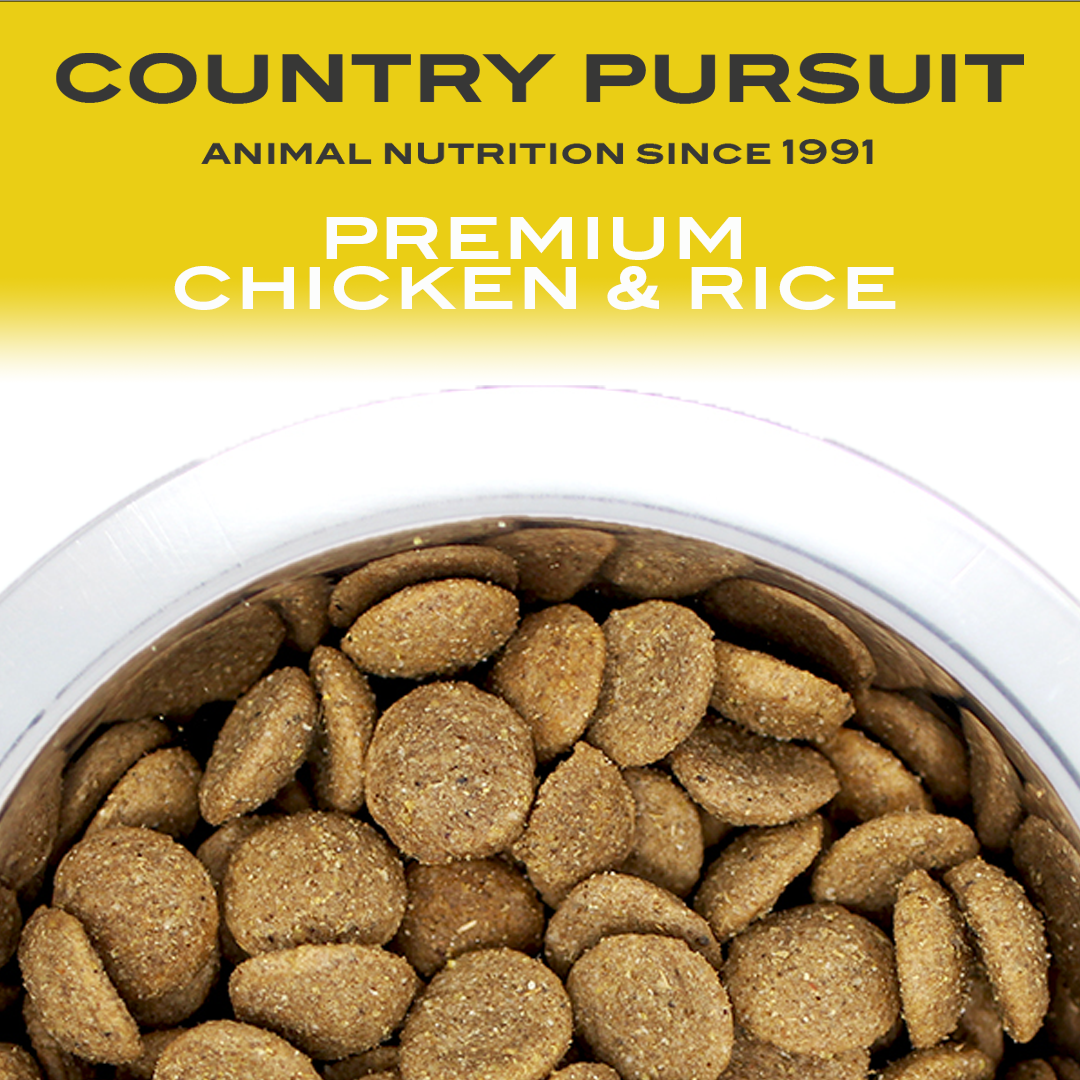 Premium Chicken & Rice Adult Dry Dog Food - The Bark Market