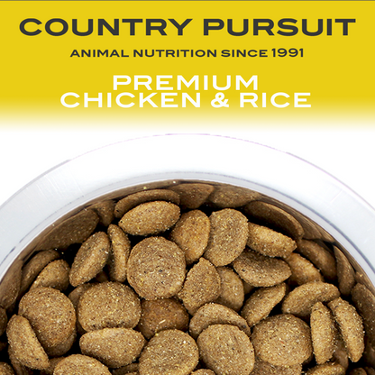 Premium Chicken & Rice Adult Dry Dog Food - The Bark Market