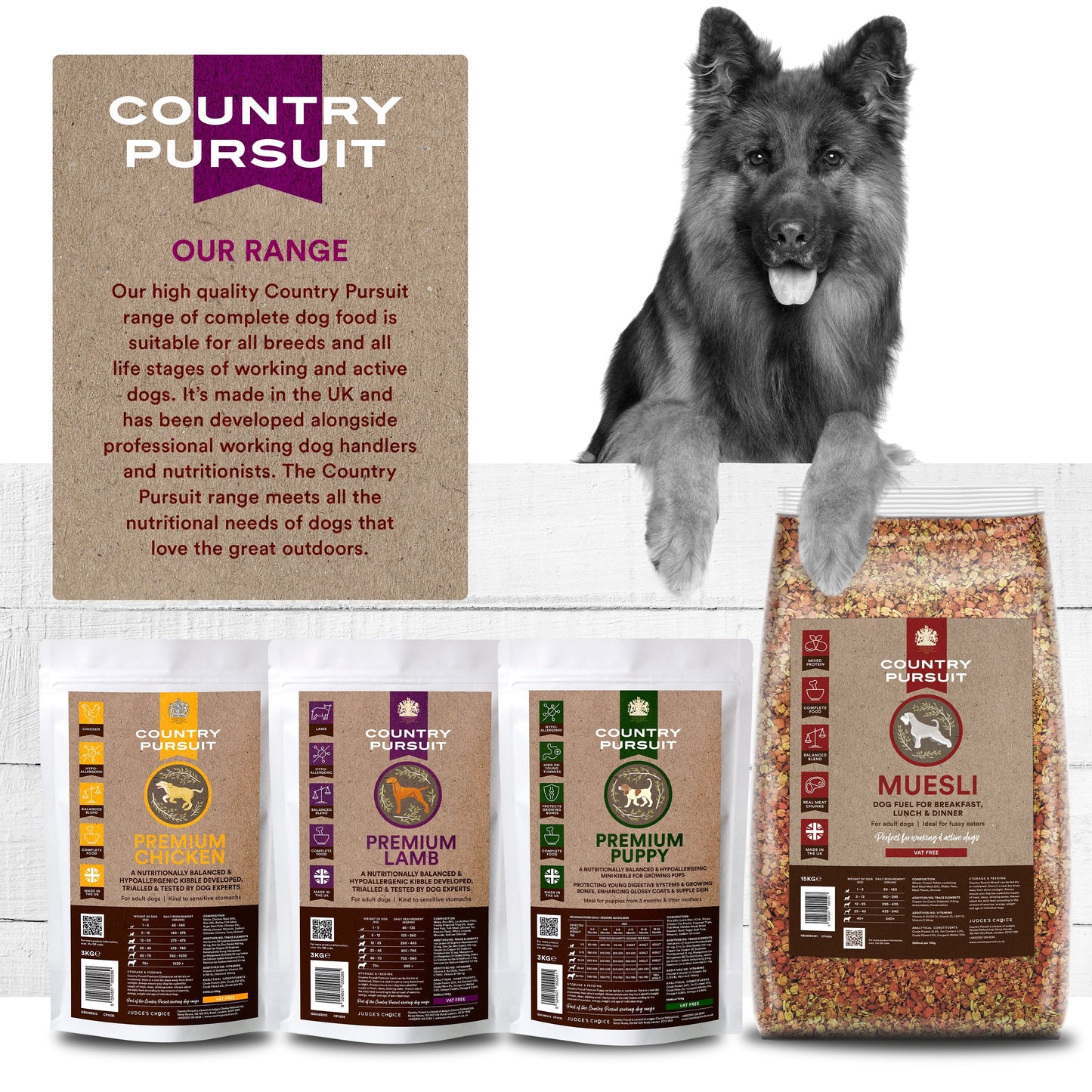 Country Pursuit Lamb, Rice & Tripe - Premium Range - The Bark Market
