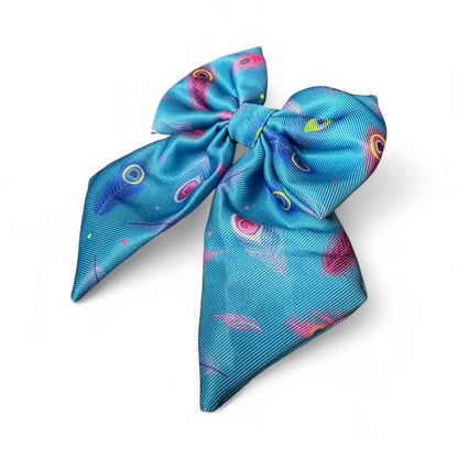 Power Peacock Sailor Bow – Bold, Beautiful & Perfect for Dress-Up Days - The Bark Market