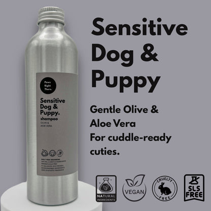 ‘Sensitive dog & puppy shampoo’