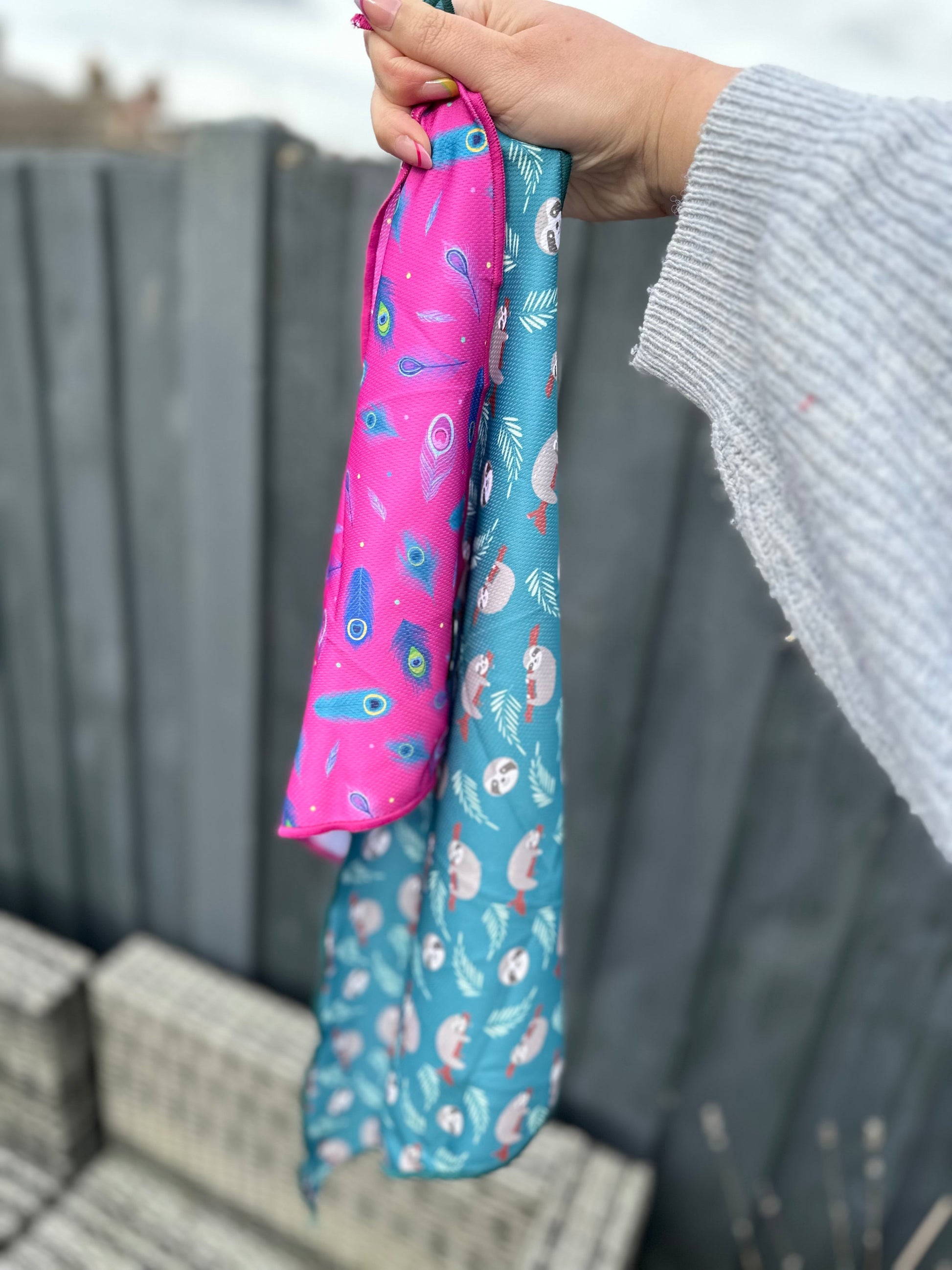 Lazy Sloth Cooling Bandana - The Bark Market
