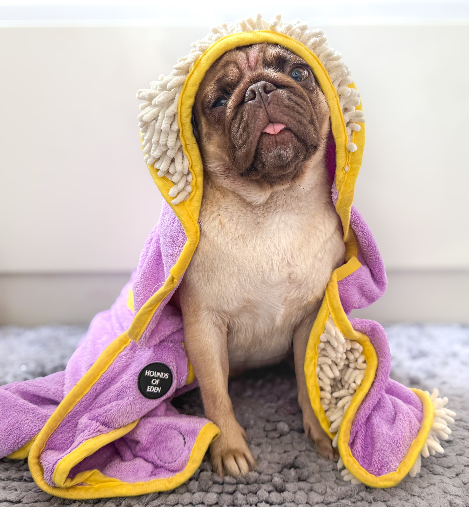 Wild Blossom - Dog Towel + Carry Bag - The Bark Market