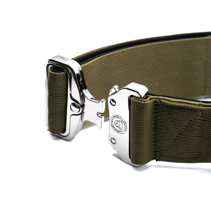 5cm Nylon BTactical™ Collar | Khaki Green - The Bark Market