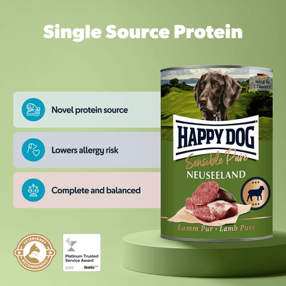 Sensitive Pure Lamb Wet Dog Food (New Zealand)