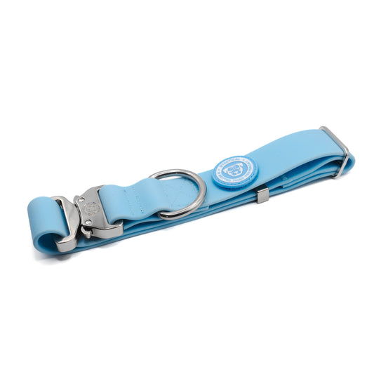 4cm PVC BTactical™ Collar | Pastel Blue - The Bark Market