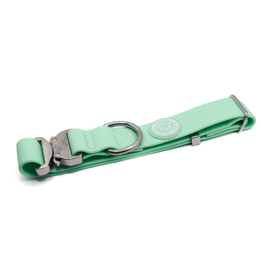 4cm PVC BTactical™ Collar | Pastel Green - The Bark Market