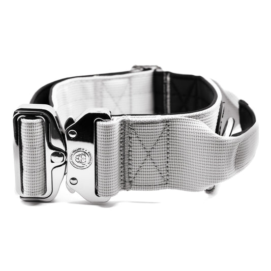 5cm Nylon BTactical™ Collar | Misty Grey - The Bark Market