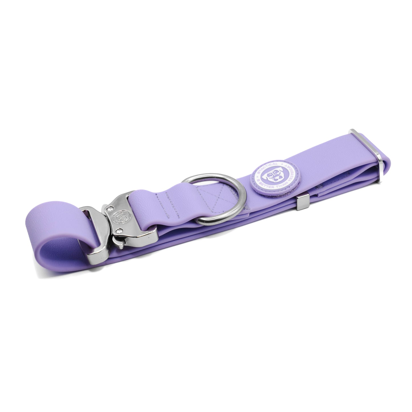 4cm PVC BTactical™ Collar | Pastel Purple - The Bark Market