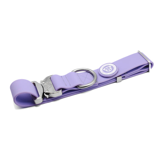 4cm PVC BTactical™ Collar | Pastel Purple - The Bark Market